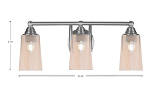 Paramount Three Light Bath Bar (3423-BN-263)