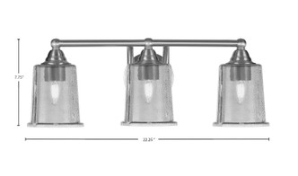 Paramount Three Light Bath Bar (3423-BN-5032)