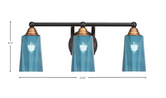 Paramount Three Light Bath Bar (3423-MBBR-265)