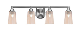 Toltec Lighting - 3424-BN-263 - Four Light Bath Bar - Paramount - Brushed Nickel
