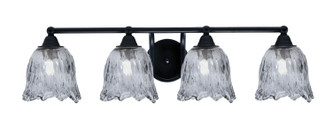 Toltec Lighting - 3424-MB-4232 - Four Light Bath Bar - Paramount - Matte Black