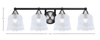 Paramount Four Light Bath Bar (3424-MBBN-4230)