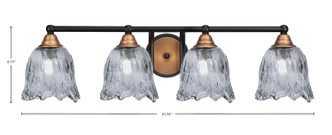 Paramount Four Light Bath Bar (3424-MBBR-4232)