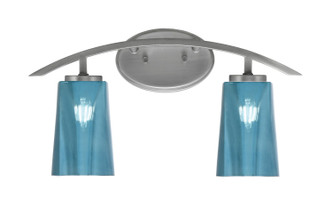 Toltec Lighting - 3722-GP-265 - Two Light Bath Bar - Kurve - Graphite