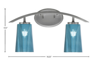 Kurve Two Light Bath Bar (3722-GP-265)