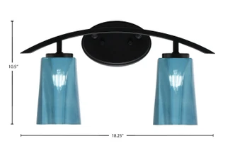 Kurve Two Light Bath Bar (3722-MB-265)