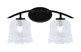 Toltec Lighting - 3722-MB-4230 - Two Light Bath Bar - Kurve - Matte Black