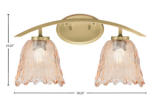 Kurve Two Light Bath Bar (3722-NAB-4233)