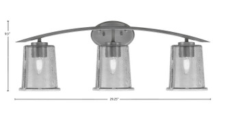 Kurve Three Light Bath Bar (3723-GP-5032)
