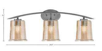 Kurve Three Light Bath Bar (3723-GP-5033)