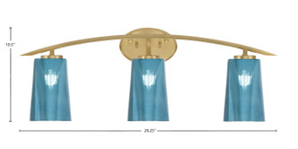 Kurve Three Light Bath Bar (3723-NAB-265)