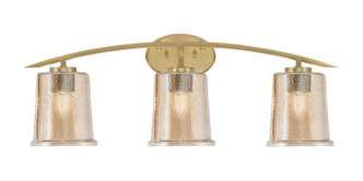 Toltec Lighting - 3723-NAB-5033 - Three Light Bath Bar - Kurve - New Age Brass