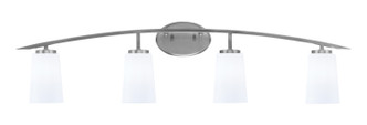 Toltec Lighting - 3724-GP-261 - Four Light Bath Bar - Kurve - Graphite