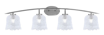 Toltec Lighting - 3724-GP-4230 - Four Light Bath Bar - Kurve - Graphite