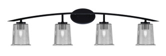 Toltec Lighting - 3724-MB-5032 - Four Light Bath Bar - Kurve - Matte Black