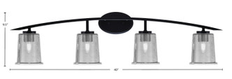 Kurve Four Light Bath Bar (3724-MB-5032)