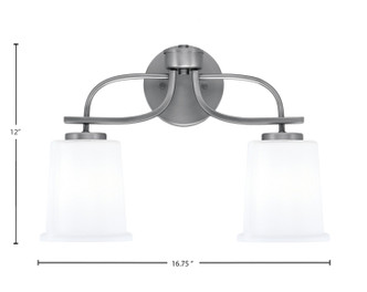 Cavella Two Light Bath Bar (3912-GP-5031)