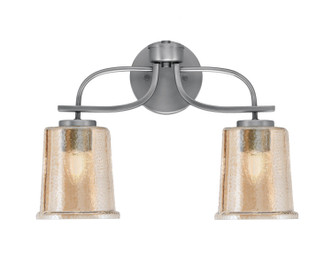 Toltec Lighting - 3912-GP-5033 - Two Light Bath Bar - Cavella - Graphite