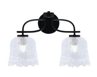 Toltec Lighting - 3912-MB-4230 - Two Light Bath Bar - Cavella - Matte Black