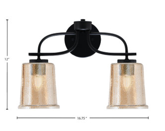 Cavella Two Light Bath Bar (3912-MB-5033)
