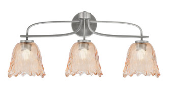 Toltec Lighting - 3913-GP-4233 - Three Light Bath Bar - Cavella - Graphite