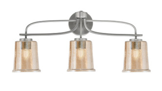 Toltec Lighting - 3913-GP-5033 - Three Light Bath Bar - Cavella - Graphite