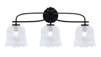 Toltec Lighting - 3913-MB-4230 - Three Light Bath Bar - Cavella - Matte Black