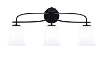 Toltec Lighting - 3913-MB-5031 - Three Light Bath Bar - Cavella - Matte Black