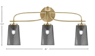 Cavella Three Light Bath Bar (3913-NAB-262)