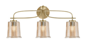 Toltec Lighting - 3913-NAB-5033 - Three Light Bath Bar - Cavella - New Age Brass