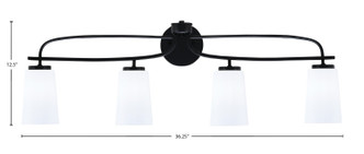 Cavella Four Light Bath Bar (3914-MB-261)