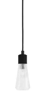 Toltec Lighting - 4802-MB-880 - One Light Mini Pendant - Everleigh - Matte Black