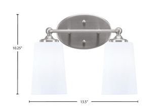Capri Two Light Bath Bar (5912-BN-261)