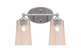 Toltec Lighting - 5912-BN-263 - Two Light Bath Bar - Capri - Brushed Nickel