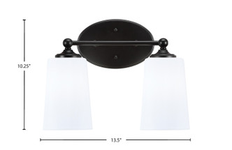 Capri Two Light Bath Bar (5912-MB-261)