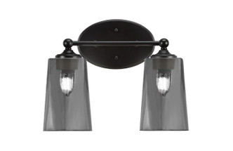 Toltec Lighting - 5912-MB-262 - Two Light Bath Bar - Capri - Matte Black