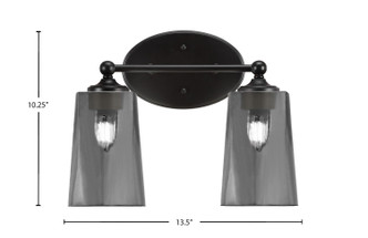 Capri Two Light Bath Bar (5912-MB-262)