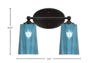 Capri Two Light Bath Bar (5912-MB-265)