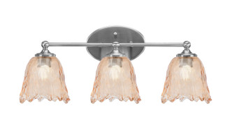 Toltec Lighting - 5913-BN-4233 - Three Light Bath Bar - Capri - Brushed Nickel