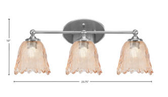 Capri Three Light Bath Bar (5913-BN-4233)
