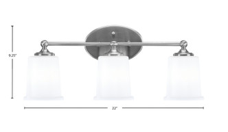 Capri Three Light Bath Bar (5913-BN-5031)