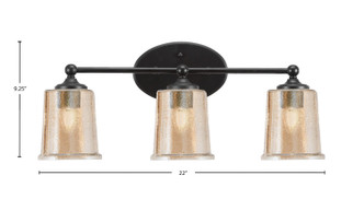Capri Three Light Bath Bar (5913-MB-5033)