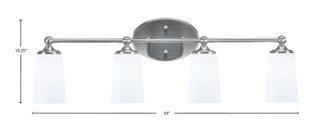 Capri Four Light Bath Bar (5914-BN-261)