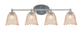 Toltec Lighting - 5914-BN-4233 - Four Light Bath Bar - Capri - Brushed Nickel