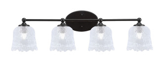 Toltec Lighting - 5914-MB-4230 - Four Light Bath Bar - Capri - Matte Black