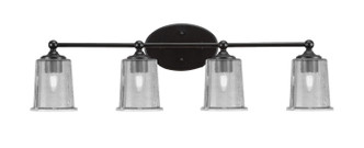 Toltec Lighting - 5914-MB-5032 - Four Light Bath Bar - Capri - Matte Black