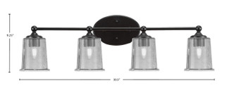 Capri Four Light Bath Bar (5914-MB-5032)