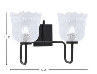 Sandia Two Light Bath Bar (6222-MB-4230)