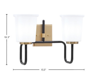 Sandia Two Light Bath Bar (6222-MBNAB-5031)
