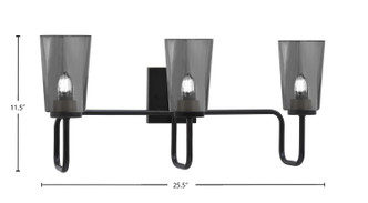 Sandia Three Light Bath Bar (6223-MB-262)